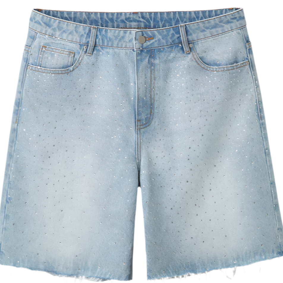 HMDD BILLIE JEAN JORTS (BLUE)