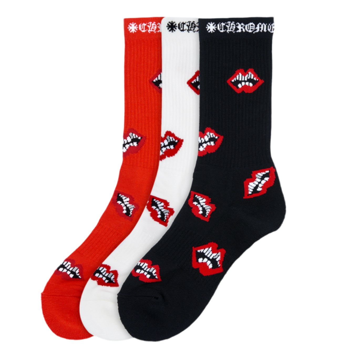 CHROME HEARTS CHOMPER SOCKS