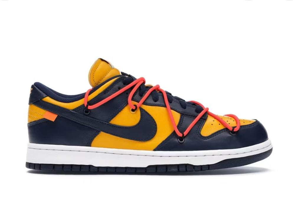 NIKE DUNK LOW OFF WHITE “MICHIGAN”