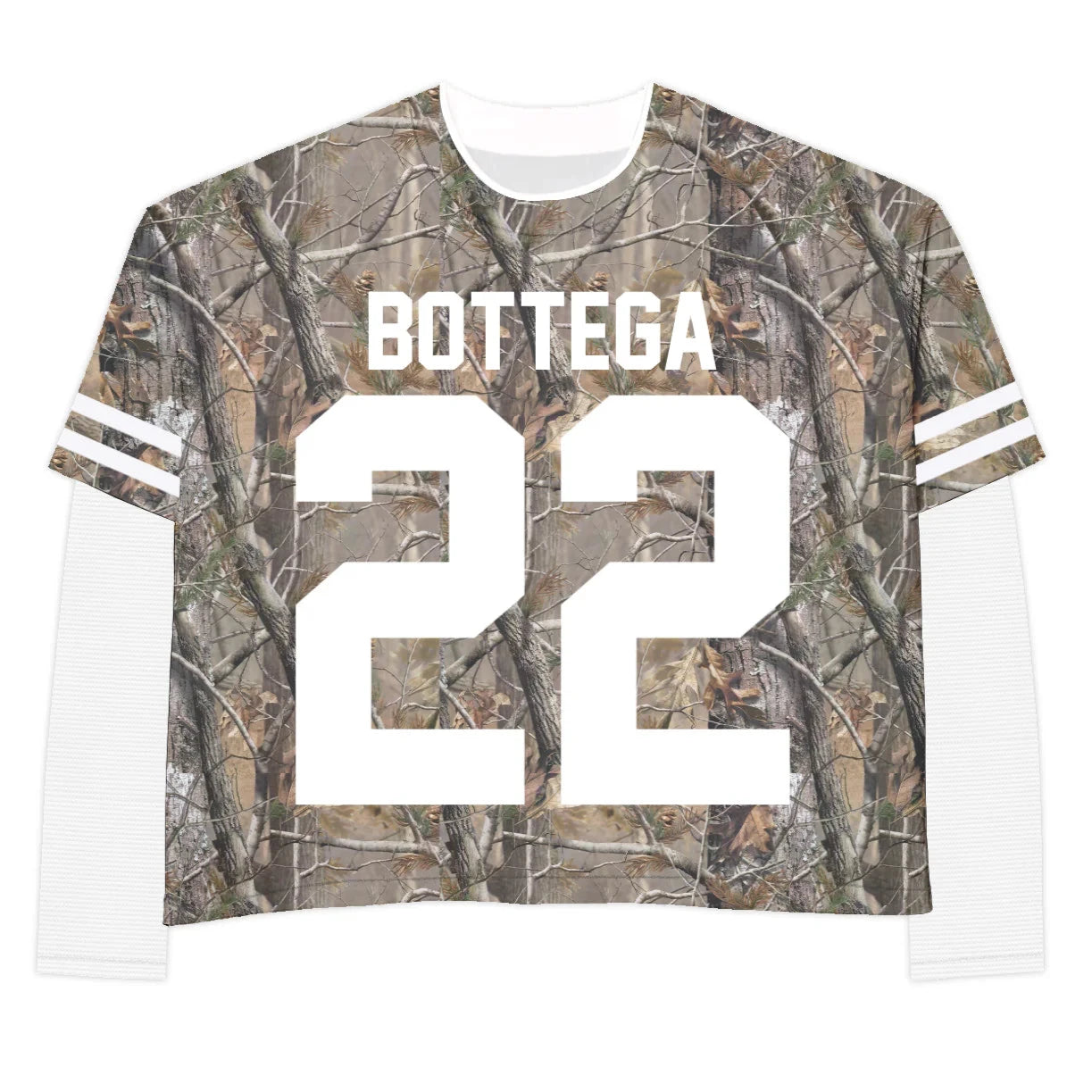 BOTTEGA DESIRES CAMO LONG SLEEVE T-SHIRT