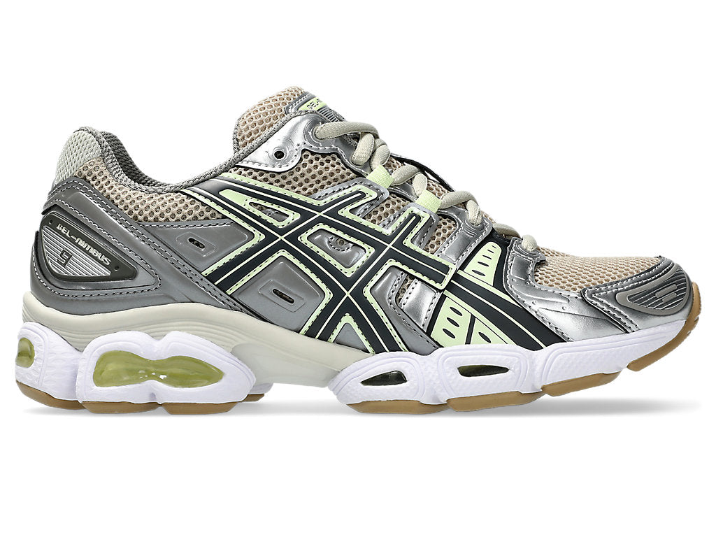 ASICS GEL-NIMBUS 9. FEATHER GREY/CARRIER GREY