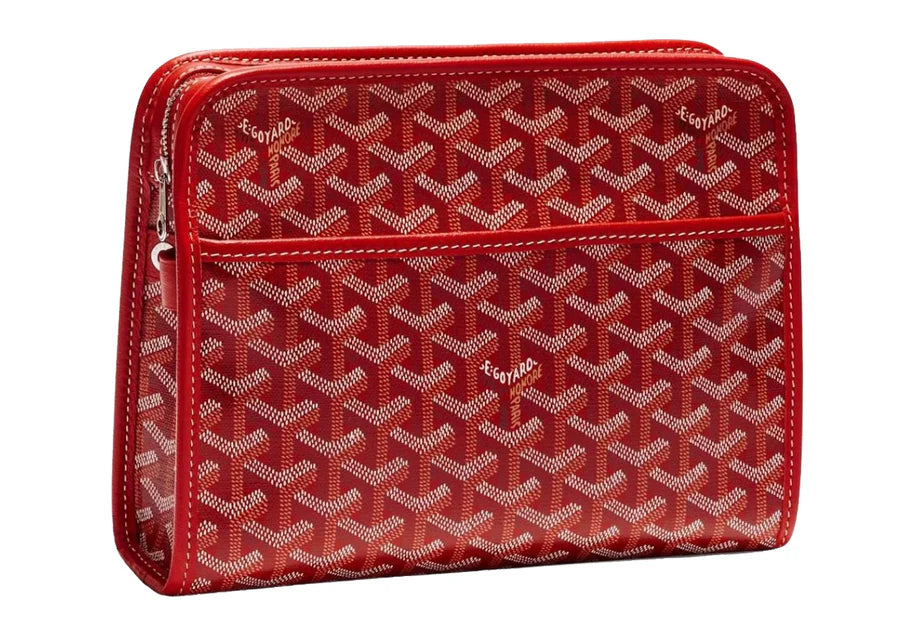 GOYARD 'JOUVENCE TOILETRY MM' RED BAG