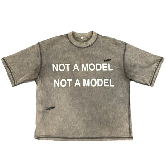 BOTTEGA DESIRES NOT A MODEL T-SHIRT