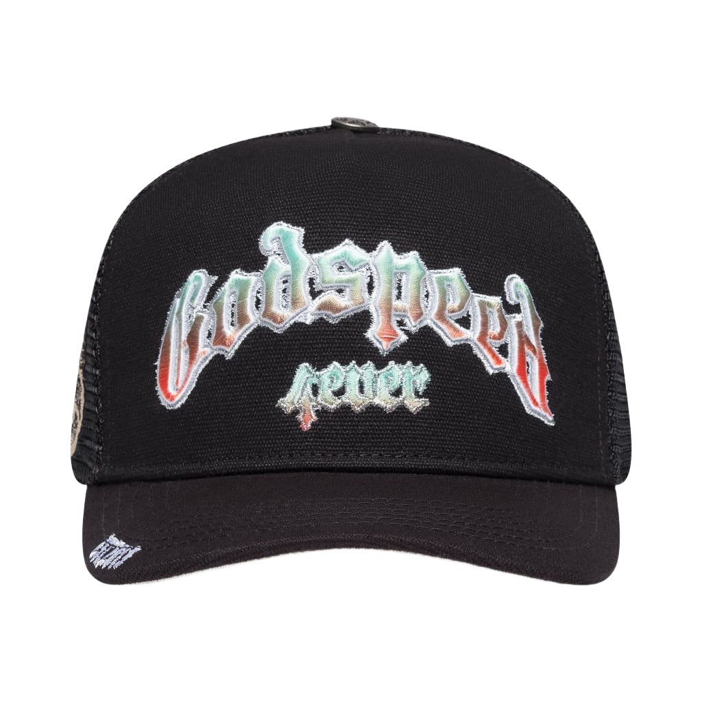 GODSPEED GS FOREVER TRUCKER HAT (GRADIENT BLACK)