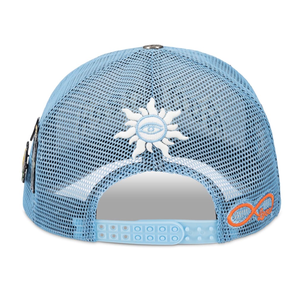 GODSPEED GS FOREVER TRUCKER HAT (SKY BLUE)