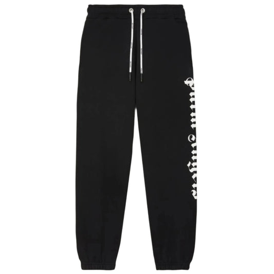 PALM ANGELS LOGO-PRINT DRAWSTRING SWEATPANTS