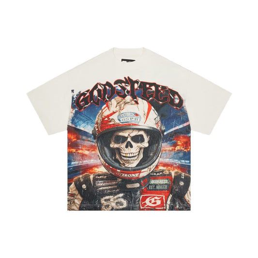 GODSPEED RACER GOLDIE T-SHIRT (BONE)