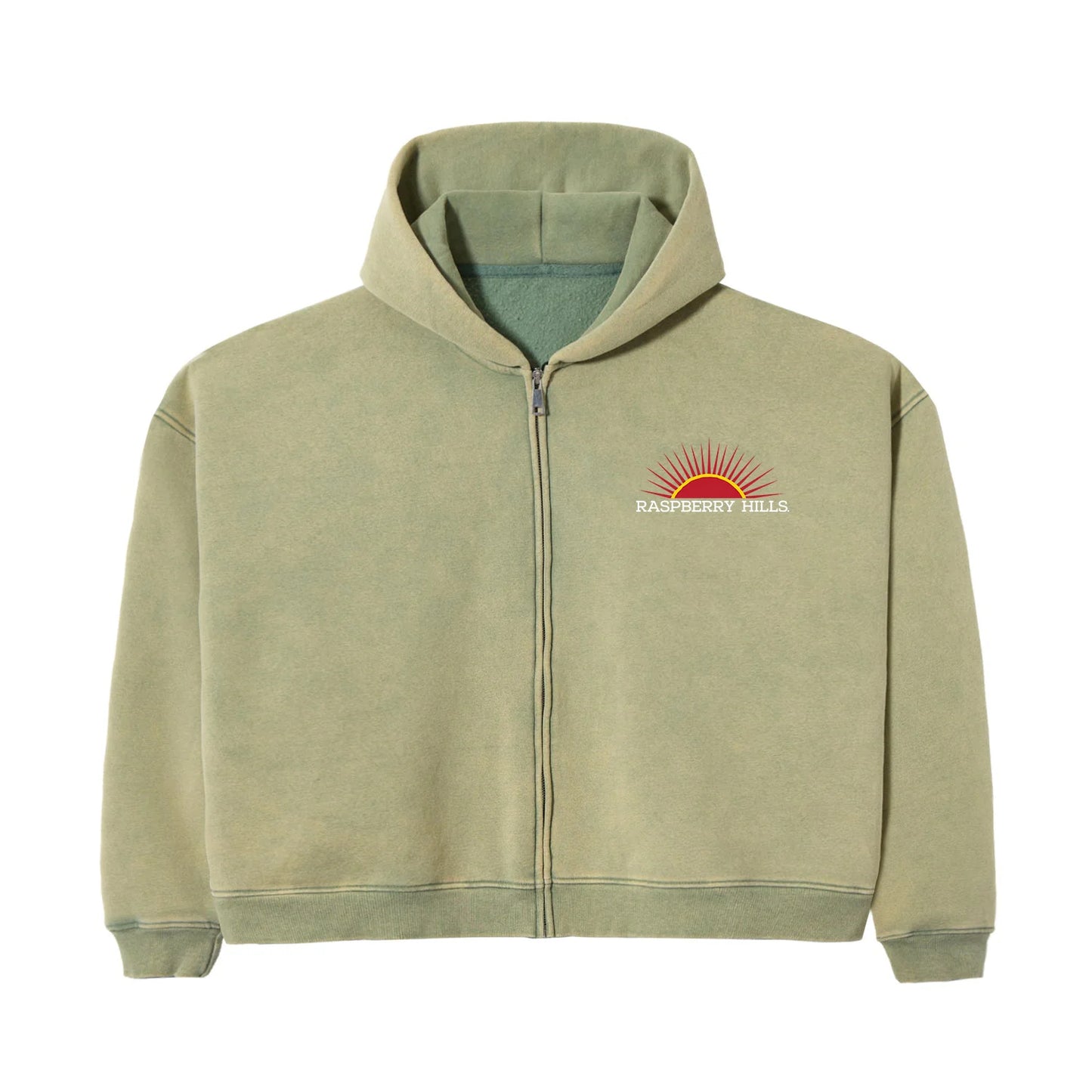 GOLD + VINTAGE GALLERY GREEN CASAMIGO ZIP UP