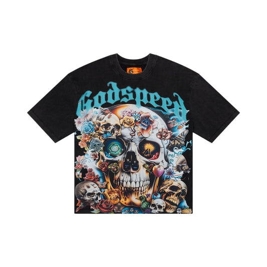 GODSPEED ETERNAL DREAM T-SHIRT (BLACK WASH)